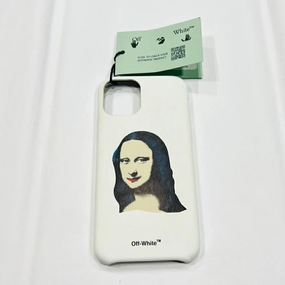 Off-White NWOB IPhone 11 Pro case , White MONALISA